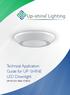Technical Application Guide for UP-SHINE LED Downlight UP-DL101-4&6-15W-D