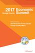 Economic Summit. Orange County. Program Schedule. #OCSummit17. Welcome to the 2017 Economic Summit! Networking & Breakfast Call to Order Welcome