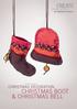 Design Project. Christmas decoration. Christmas Boot & Christmas Bell