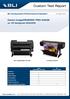 Custom Test Report. Canon imageprograf PRO-4000S. vs. HP DesignJet Z5200PS. BLI Comparative Performance Evaluation. BuyersLab.