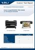 Custom Test Report. Canon imageprograf PRO-4000S. vs. HP DesignJet Z5400PS. BLI Comparative Performance Evaluation. BuyersLab.