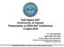 DoD Space S&T Community of Interest Presentation to NDIA S&T Conference 13 April 2016