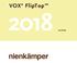 VOX FlipTop 2018 List Prices