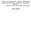 Essentials Of Maternity, Newborn, And Women's Health Nursing (Point (Lippincott Williams & Wilkins)) By Susan Scott Ricci ARNP MSN M.Ed.
