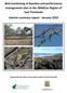Bird monitoring of baseline and performance management sites in the WildEyre Region of Eyre Peninsula Interim summary report - January 2015