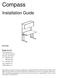 Compass. Installation Guide. Beta Draft. Wright Line LLC