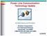 Power Line Communication Technology Update