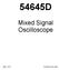 54645D. Mixed Signal Oscilloscope