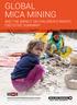 GLOBAL MICA MINING AND THE IMPACT ON CHILDREN S RIGHTS EXECUTIVE SUMMARY