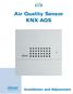 Air Quality Sensor KNX AQS