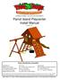 Parrot Island Playcenter Install Manual Version 1.17