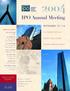 IPO Annual Meeting SEPTEMBER REGISTER NOW! THE SEAPORT HOTEL & WORLD TRADE CENTER BOSTON, MASSACHUSETTS CLE CREDITS SPECIAL GUESTS