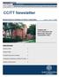 CCITT Newsletter. Moving Research to Realization for Surface Transportation