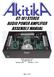 GT-101 STEREO AUDIO POWER AMPLIFIER ASSEMBLY MANUAL
