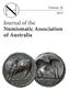 Volume Journal of the Numismatic Association of Australia