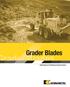 rader Blades Grader Blades Cutting Edges for Earth Moving and Snow Removal