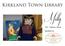 Kirkland Town Library. Molly Jefferson, Illinois. Sponsored by: