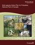Multi-species Action Plan for Pukaskwa National Park of Canada. Species at Risk Act Action Plan Series