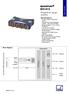 MX1615. Data sheet. Bridge/strain gauge amplifier