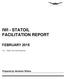 IWI - STATOIL FACILITATION REPORT