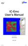 IC-Emc User's Manual
