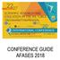 CONFERENCE GUIDE AFASES 2018