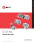 E SERIES: MORTISE AND RIM CYLINDERS. E Series. Mortise and Rim Cylinders. BEST: Setting the Standard for Security