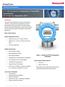SmartLine. STT750 SmartLine Temperature Transmitter Specification 34-TT-03-16, September Technical Information