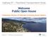 Welcome Public Open House
