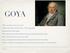 Who was Francisco de Goya?