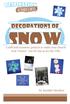 Crafts and econimic projects to make your church look frozen. Use for fun or for the VBS. by Jennifer Sánchez