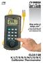 User s Guide CL3515R. K/J/T/E/R/S/N/L/U/B/C Calibrator Thermometer. Shop online at omega.com SM