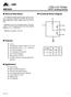 AME. 1-Ohm Low Voltage SPDT Analog Switch AME4620. Functional Block Diagram. General Description. Features. Applications