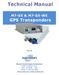 Technical Manual. M7-GX & M7-GX-WX GPS Transponders. Rev C16
