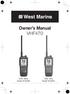Owner s Manual VHF470