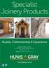 Specialist Joinery Products