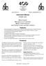 36 Greenfields Earith Cambridgeshire PE28 3QH. Instruction Manual DMR-203