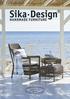 SIKA-DESIGN A PROUD TRADITION OF CRAFTMANSHIP