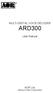MULTI-DIGITAL VOICE DECODER ARD300. User Manual. AOR Ltd. Authority On Radio Communications