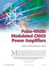 Pulse-Width Modulated CMOS Power Amplifiers