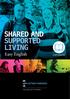 SHARED AND SUPPORTED LIVING