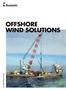 OFFSHORE ENERGY DIVISION OFFSHORE WIND SOLUTIONS