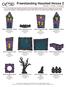 Freestanding Haunted House 2 #12641 / 13 Files / 3 Designs