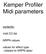 Kemper Profiler Midi parameters