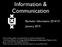 Information & Communication
