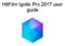 HitFilm Ignite Pro 2017 user guide
