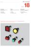 HMI Components. Series. Flush design Raised design PCB (with adaptor) Indicator Pushbutton Illuminated pushbutton