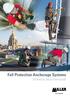 Fall Protection Anchorage Systems TECHNICAL SELECTION GUIDE
