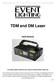 TDM and DM Laser USER MANUAL. For safety, please read this user manual carefully before initial use.