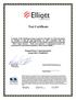 Test Certificate. Summit Data Communications Model SDC-WB40NBT
